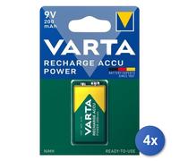 4x Batteria Varta ricaricabile 1 pezzo 8
