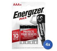 4x Batterie ministilo Energizer Max AAA Alkaline