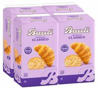 4X BauIi Croissant Classico, Cornetto di Pasta Sfoglia Vuoto, Confezione con 6 Cornetti Incartati, 240g