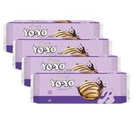 4X BauIi Yo-Yo Merendina Ripiena con Crema al Cioccolato 210g