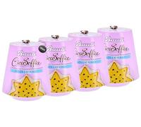 4X Bauli Pandoro CiocoSoffice con Gocce di Cioccolato Extra Fondente Senza Lattosio Lactose Free (2023) 700g con Portachiavi CAIYA® [4 Pandori]