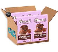 4X Bauli Plumcake con Cioccolato Senza Glutine (Gluten Free) 4 Monoporzioni 132g [CAIYA® BOX da 4 Confezioni]