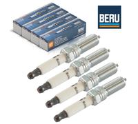 4X Beru BERZ376 Candele per Opel Corsa E Astra J K Insignia Zafira Mokka Adam