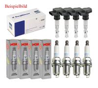 4x Beru Bobina + 4x Iridio Laser Candela NGK per Fiat Doblo Scatola/Familiare