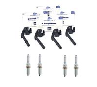 4x Beru Bobina ZSE241 + Candele per Mercedes-Benz M260 M264 a B Cla Gla CL