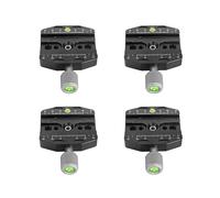 4X BEXIN QR-70N Piastra un Sgancio Rapido per Testa un Sfera Treppiede Arca SWISS
