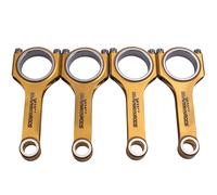4x Bielle Titanizing 4340 H-Beam Connecting Rods For Suzuki 1.3L G13b Engine