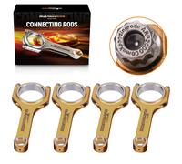 4x Bielle Titanizing 4340 H-Beam Connecting Rods For Suzuki 1.3L G13b Engine