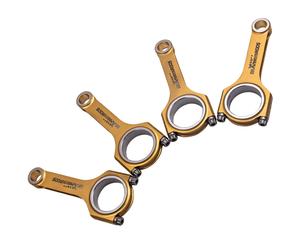 4x Bielle Titanizing 4340 H-Beam Connecting Rods For Suzuki 1.3L G13b Engine