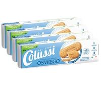 4X Biscotti Oswego Secchi Senza Zuccheri Aggiunti Gli Originali, Biscotto Frollini Secchi per colussi 250g