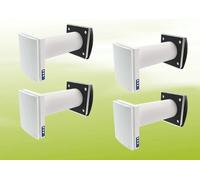 4x Blauberg Vento Expert A50-1 S10 Pro Kit di ventilazione