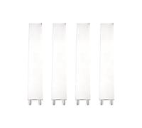 4X Blocco di Raffreddamento nel Alluminio 240X40X12Mm per Radiatore CPU del Computer