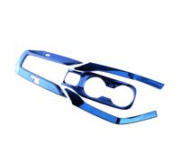 4x Blue Titanium Console Gear Shift Panel Trim Fit for Toyota Corolla 2019-2021