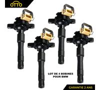 4x Bobina Accensione per BMW Serie 5 E34 E39 E60 520i 525i 528i 540i E36 E46