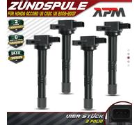 4x Bobina Accensione Zündspulenleiste per Honda Accord VII Civic 2003-2008