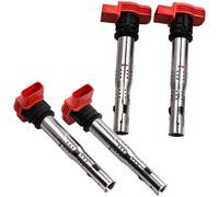 4X BOBINA D'ACCENSIONE for AUDI A4 (B6) TT TTS 8J GOLF V 2.0 FSI 06D905115 AWA