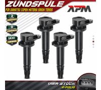 4x Bobina per Daihatsu Copen Materia 2006-2012 Sirion 05-15 Terios 1.3L 1.5L