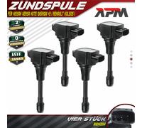 4x Bobina per Nissan Altima Versa Note Qashqai + 2 I Renault Koleos I 1.2-2.5