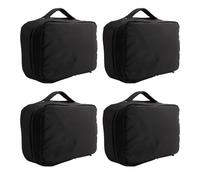 4X Borsa universale for riporre il telecomando, trasmettitore, borsa a mano, scatola for RC auto, barca, carro armato, cingolato TRX4 SCX10, nero 750148250