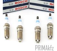 4x Bosch 0242229661 Candele HLR8STEX per Astra G Vectra B C Zafira Fiat Croma