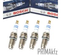 4x Bosch 0242240590 Candele FGR6HQE0 per Audi A3 Skoda Octavia Golf IV Polo