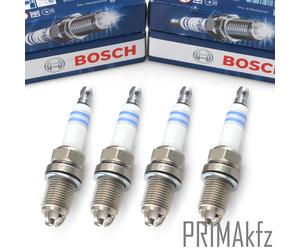 4x Bosch Candele Super Plus FR8KTC+ per Mercedes W168 W202 W210 W140 903 904