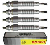 4x BOSCH Candelette per Nissan Vanette Cargo Scatola HC 23 2.3 D 2.7 Td 4WD Ford