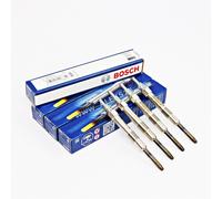4x Bosch Candelette Per Opel Astra H Signum Vectra C Zafira B Alfa Romeo 147 159