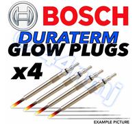 4x Bosch Duraterm Diesel D Candelette Accensione Ford C-Max 2.0 TDCI 03>07