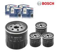 4X BOSCH F026407143 FILTRO FILTRO OLIO PER VW GOLF AUDI A3 A4 CUPRA SEAT SKODA