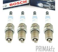 4x Bosch FQR8DE Nickel Candele per Mercedes Un- Classe B W169 W245 1.5 1.7 2.0