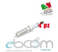 4X BOSCH HR7NII332S Candela Accensione Ford Fiesta VI 1,4 1,4LPG 08 Focus III 1,
