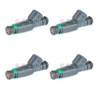 4X BOSCH Iniettore Per Opel Astra G CC F48_ F08_ 1.6 16V 1.4
