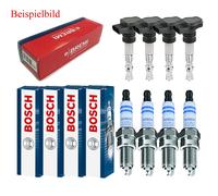 4x Bremi Bobina Accensione + 4x Bosch Candela Doppio Iridio per Subaru Impreza