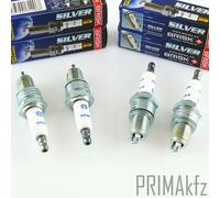 Candela di accensione Elettrodo centrale-Argento 1464 BRISK per AUDI VW FIAT KIA