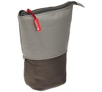 4X Brunnen - Astuccio e portapenne, colore: Grigio