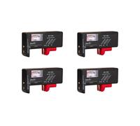 4X BT-168 AA/AAA/C/D/9V/1.5V Batterie Batteria un Bottone Universale il Misuratore con Codice Colore Indica Volt Tester Checker BT168