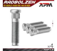 4X Bullone Ruota Vite Ruota Per Chevrolet Aveo Hyundai I10 Ford C-Max KIA Mazda