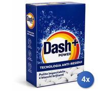 4x Bundle Dash Fusto detersivo lavatrice in polvere 42 misurini