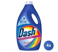 4x Bundle Dash Lavatrice Liquido 45 Lavaggi Colore