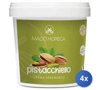 4x Bundle Mado Crema Di Pistacchio Secchiello Kg 1
