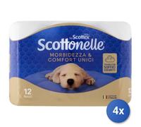 Scottonelle Carta Igienica Soffice e Trapuntata 48 Rotoli