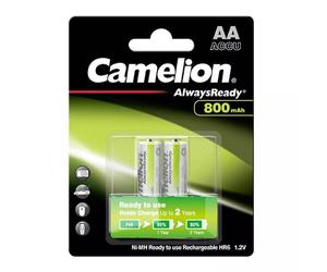 4X Camelion AlwaysReady AAA 800mAh Ni-MH Batterie Ricaricabili 1.2V