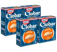 4X Cameo Ciobar Bianco Preparato per Cioccolata Calda al Cioccolato Bianco Denso e Cremoso Scatola con 5 Bustine 105g [4 Confezioni]