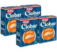 4x Cameo Ciobar Bianco Preparato per Cioccolata Calda Densa e Cremosa Tipo Bar