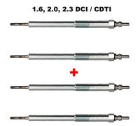 4x Candela Candelette per Mercedes C180 C200 Bluetec Vito 109 111 CDI