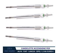 4X Candelette Accensione per ALFA ROMEO MITO 1.3 MULTIJET EURO 6 CD2170