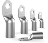 4X Capicorda Di Potenza 70 Mm² Ø Foro M8 Connettori Non Isolati SC Capocorda Nud