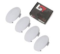 4X Cappuccio Coprimozzo Copertura Coprimozzo Grigio Ø 64Mm Per Audi Q2 Q3 Q5 Q7