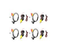 4X Car Rear Camera Backup Rearview Retromarcia Telecamera Design Farfalla Lato Anteriore Telecamera Posteriore per Auto